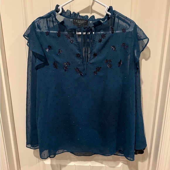 Laundry By Shelli Segal Tops - Laundry by Shelli Segal nwt sheer top